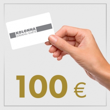 KOLONNA dāvanu karte - 100 EUR 