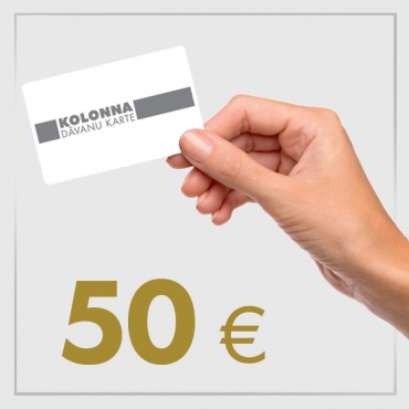 KOLONNA dāvanu karte - 50 EUR 