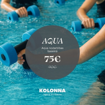 Aqua mēneša abonements Kolonna Spa & Wellness