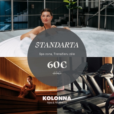 Standarta mēneša abonements Kolonna Spa & Wellness