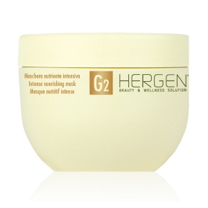 HERGEN Intensīvi barojošā maska ir ieteicama bojātu matu atveseļošanai, atjaunojot kapilāru struktūras viengabalainību. Nodrošina matu virsējā slāņa dziļu barošanu un kutikulu noslēgšanu. Pareiza matu kopšana, rūpes par matiem, matu mitrināšana.